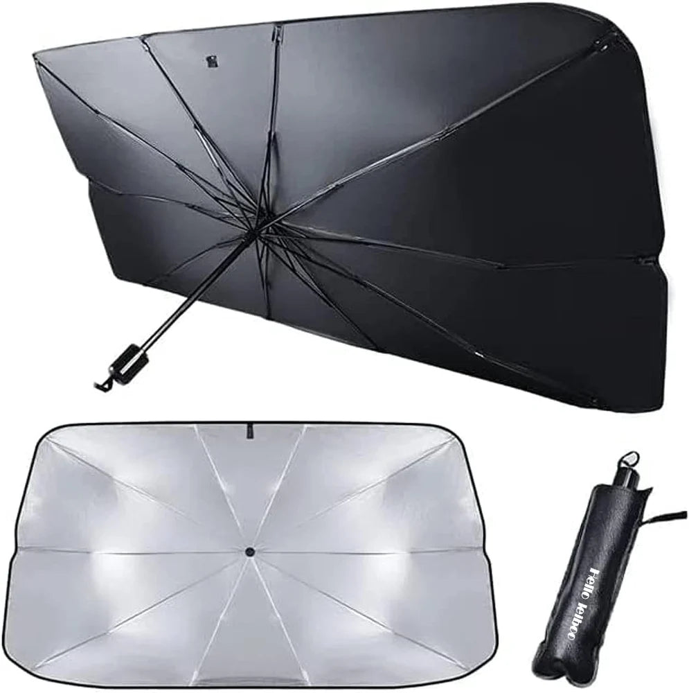 Car Windshield Sunshade Foldable Umbrella